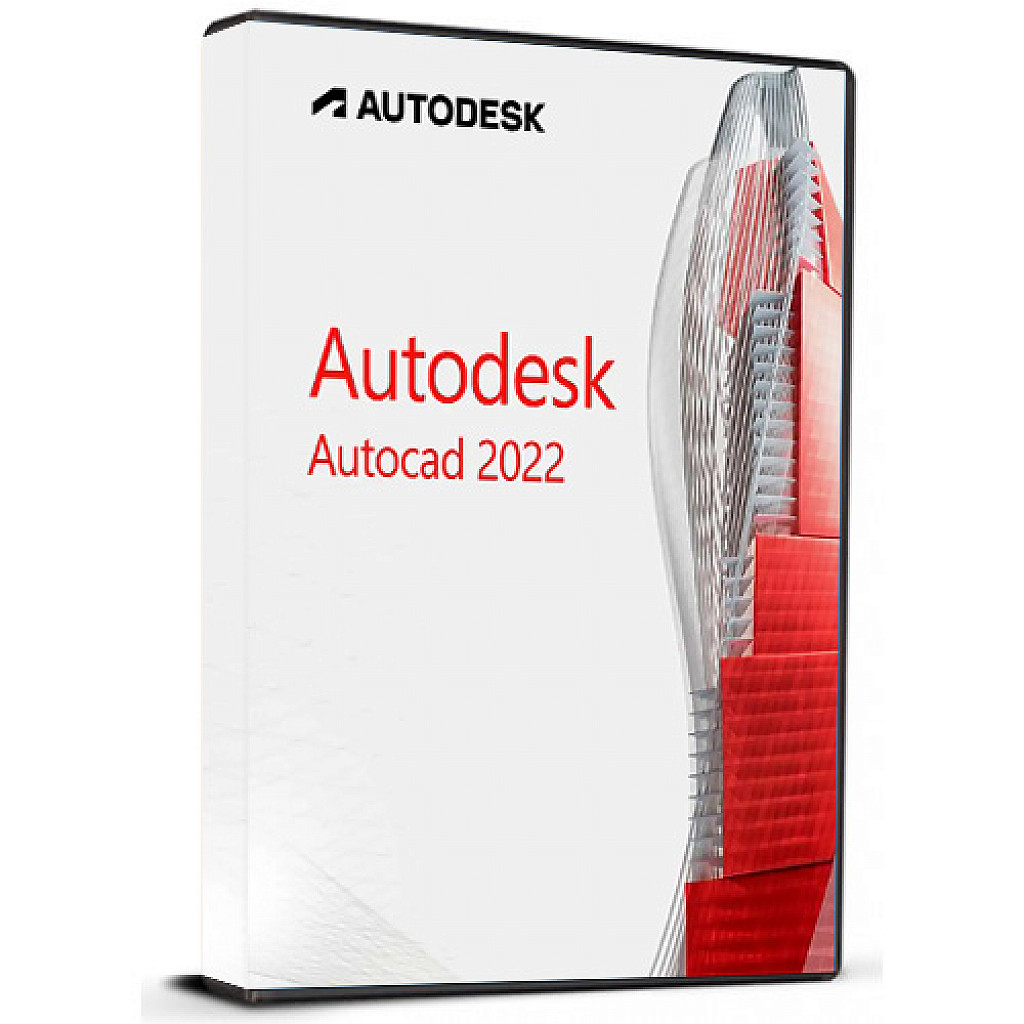 Autodesk AutoCAD 2022 (Windows) Commercial Version (Lifetime License - Global)