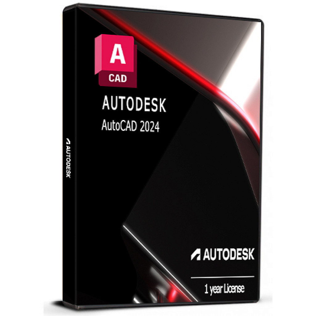 Autodesk AutoCAD 2024 (1 Year / 1 Device License) (Windows) (Subscription / Global)