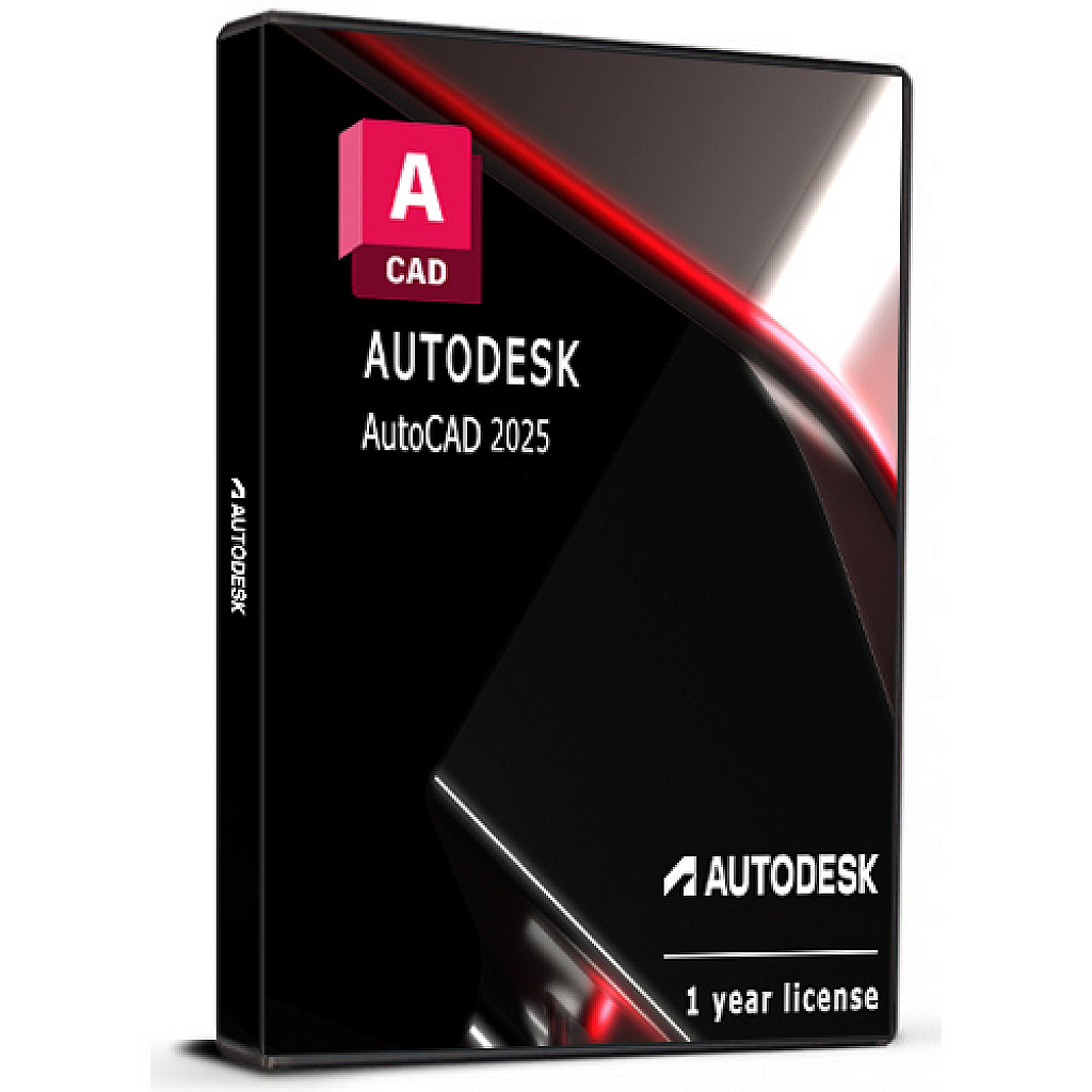 Autodesk AutoCAD 2025 (1 Year / 1 Device License) (Windows) (Subscription / Global)