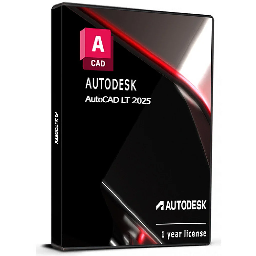 Autodesk AutoCAD LT 2025 (1 Year / 1 Device License) (Windows) (Subscription / Global)