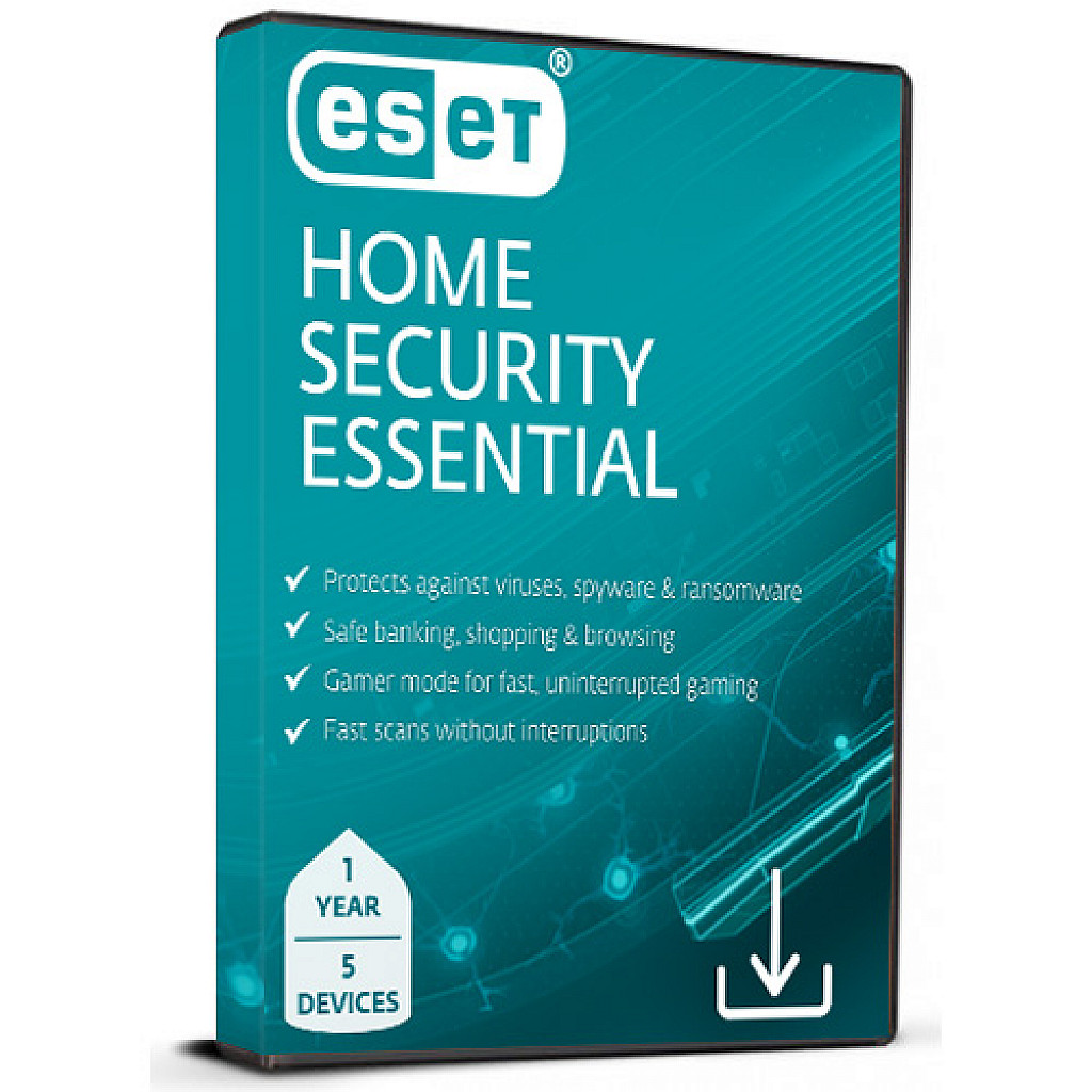 ESET Home Security Premium (1 Year / 5 Devices License) (Subscription / Global)