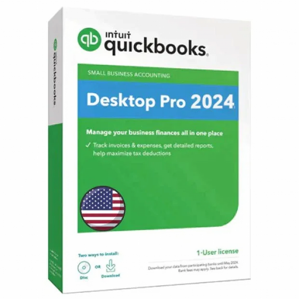 Intuit QuickBooks Desktop Pro 2024 (Windows) (Lifetime License / United States)
