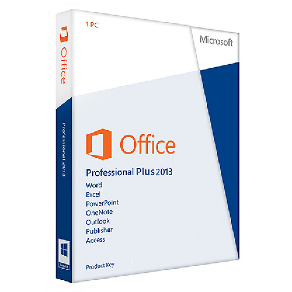 Microsoft Office 2013 Pro Plus (Lifetime License / Global)