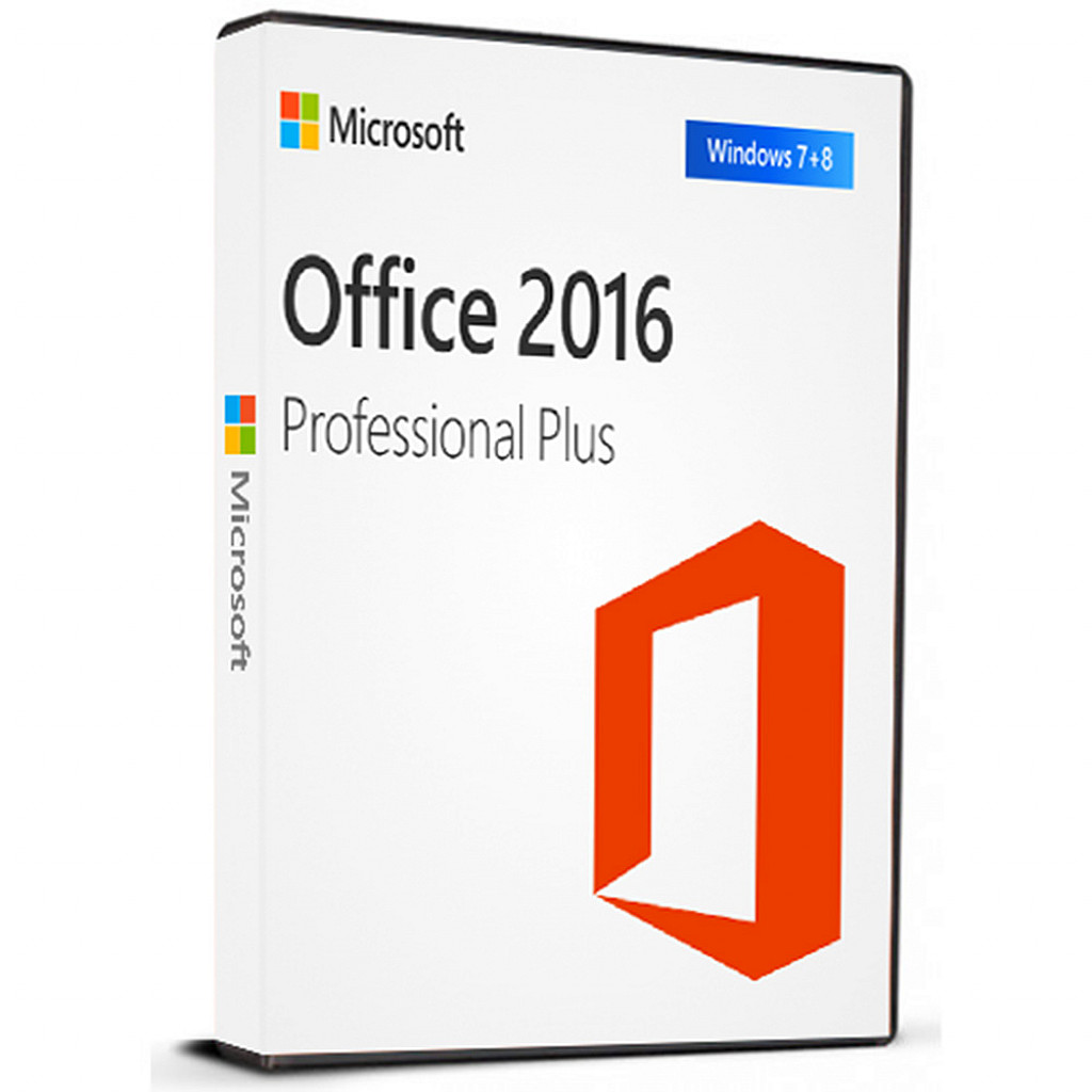 Microsoft Office 2016 Pro Plus Retail (Lifetime License / Global)