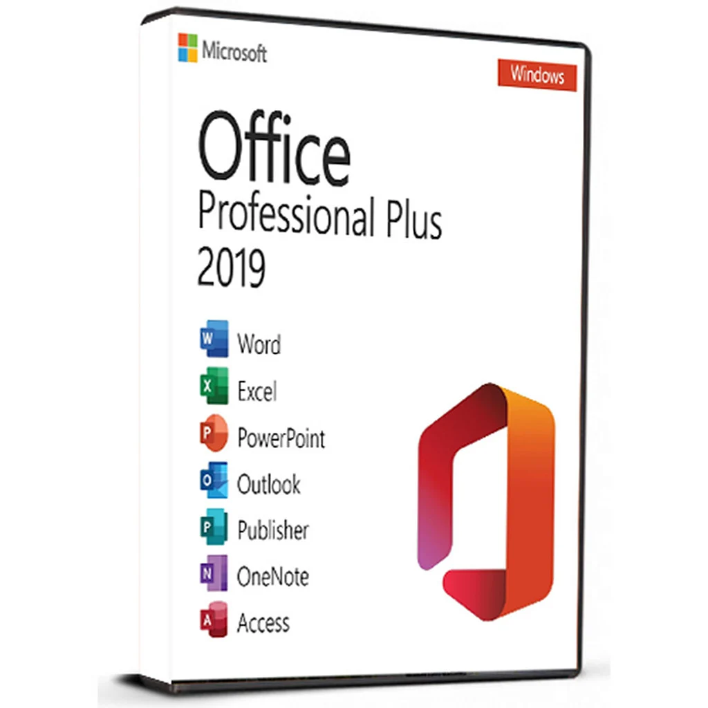Microsoft Office 2019 Pro Plus Retail (Lifetime License / Global)