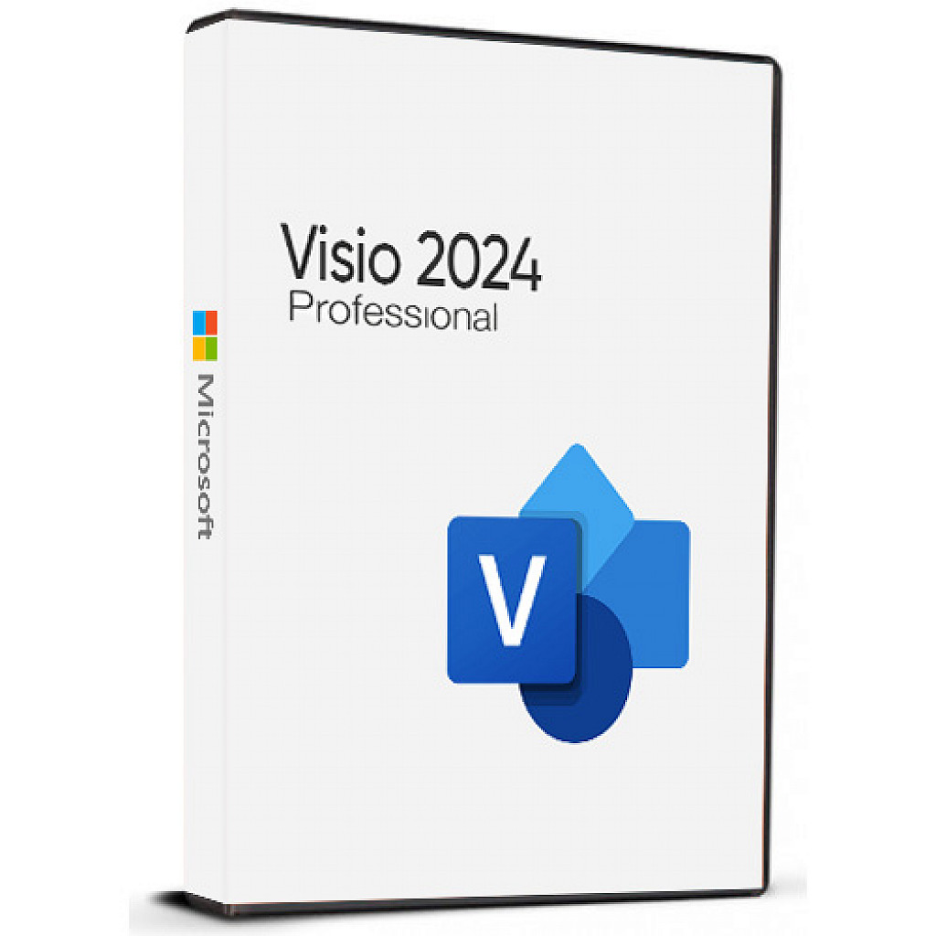 Microsoft Visio Pro 2024 (Account Bind License) (Lifetime License / Global)