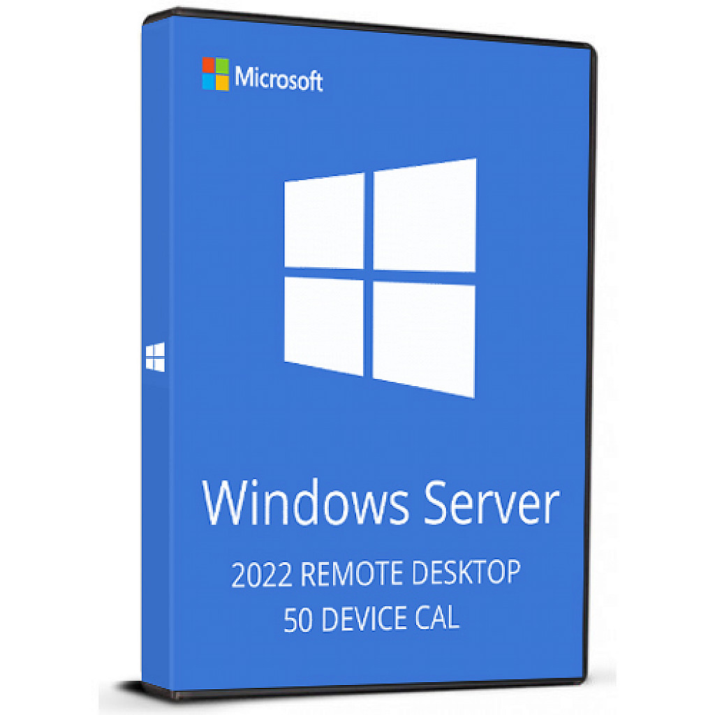 Microsoft Windows Server 2022 RDP Services 50 DEVICE (Lifetime License / Global)
