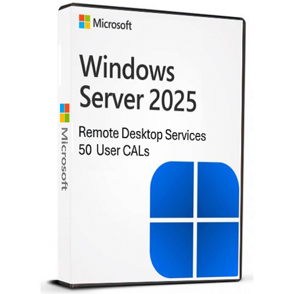 Microsoft Windows Server 2025 CALs (50 Users) (Lifetime License / Global)